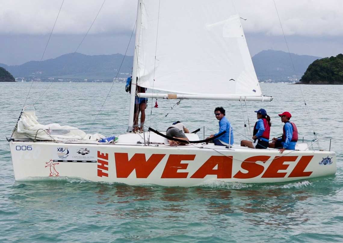 Platu Racing training with Sail in Asia